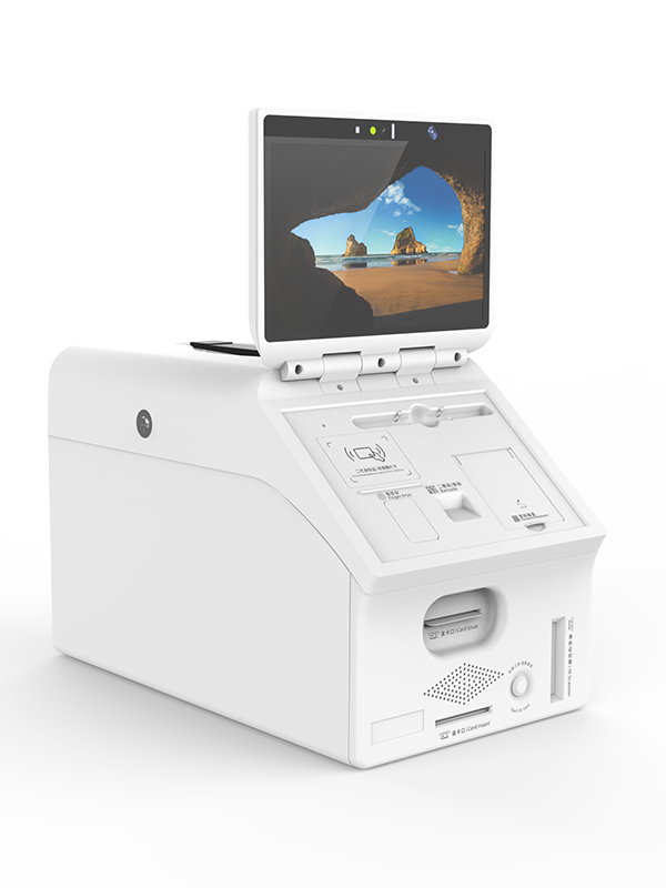 Portable business card printing machine